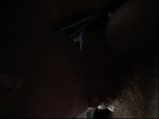 ultra sexy brunette stripping pussy